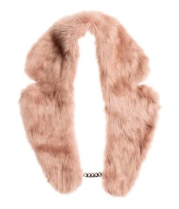 Faux Fur Collar R 229_H&M