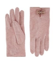 Wool Glove With Bow R 369_Accessorize
