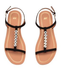 Sandals with sparkly stones_R329.00_H&M