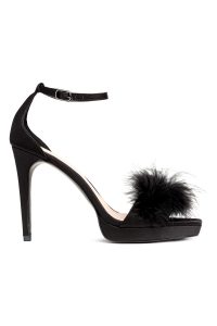 Sandals with feathers_R629.00_H&M