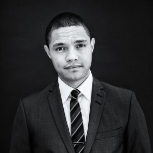 South African comedian Trevor Noah at The Daily Show offices in New York.