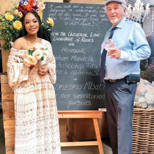 Nomzamo Mbatha Honoured With A Rose Named After Her