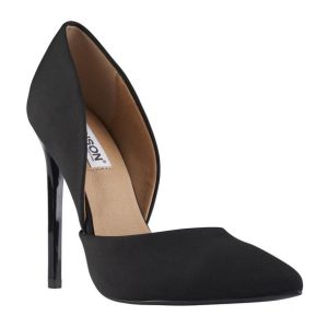 LEAH BLACK SATEEN COURT HEELS_R349.00_Madison Heart of New York