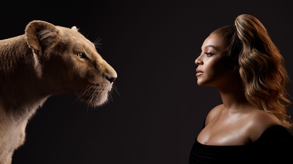Beyonce Faces Her Character, Nala As The Countdown Begins