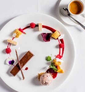 Luce winter dessert_Espresso panna cotta