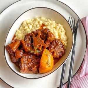 Easy oxtail stew