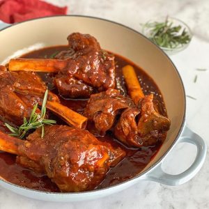 Curried Lamb Shanks