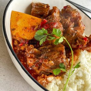 Oxtail casserole stew