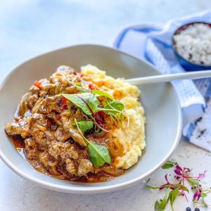 Chicken liver curry