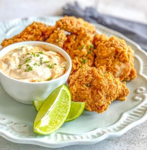 Crunchy chicken wings