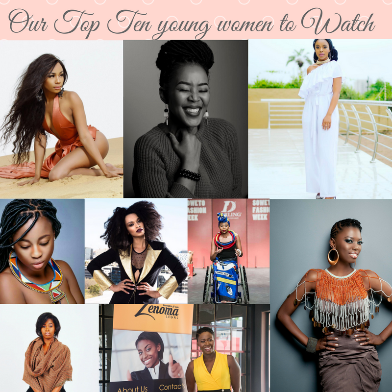 Our Top Ten young women to Watch