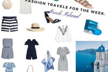 Fashion Travel for the week-Greek Island