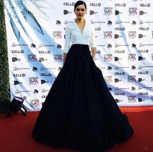 Miss South Africa 2018 Red Carpet Look