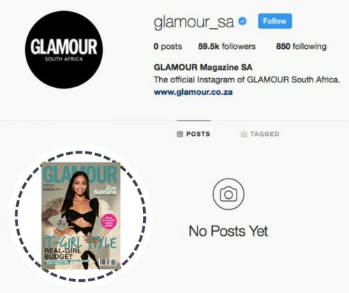 Glamour Deleted Instagram Photos