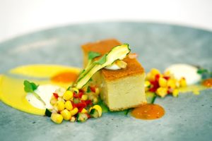 Level Four starter_Sweet potato & ginger tart