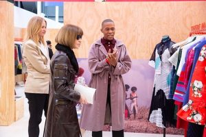 Thebe Magugu Meets Vogue Editor and Wins International Fashion Showcase 2019,,