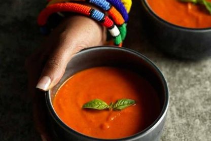 Roasted Red pepper soup