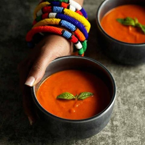 Roasted Red Pepper Soup To Warm You Up This Weekend
