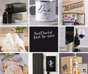 Personalised Leatherette Gents Black Wash Bag_R599.95