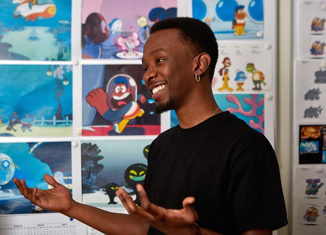 Meet Gyimah Gariba, The Creator Of Cartoon Network Africa's Big Blue