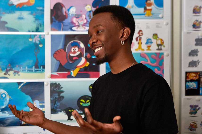 Meet Gyimah Gariba, The Creator Of Cartoon Network Africa's Big Blue